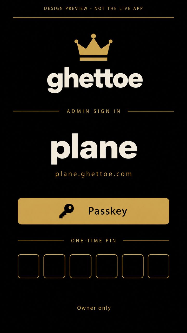 Admin gate